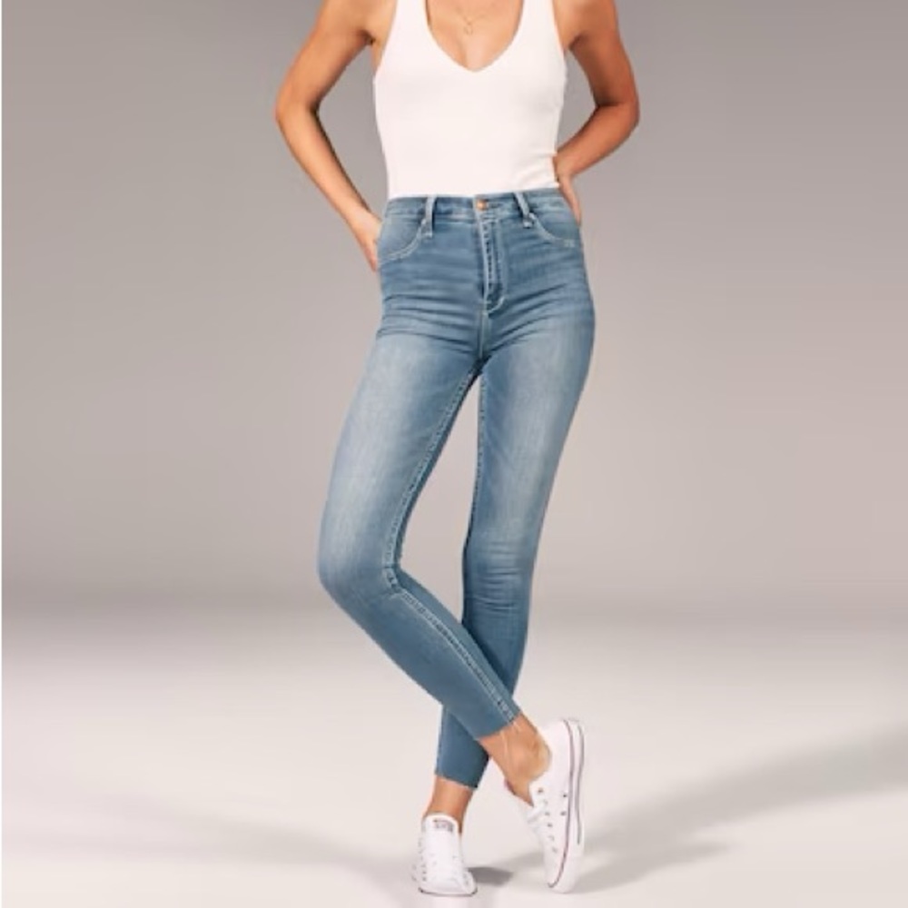 Abercrombie & Fitch Simone High Rise Jean Legging